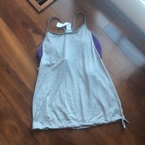 NWT FABLETICS NORWALK MESH TANK WITH BUILT IN BRA